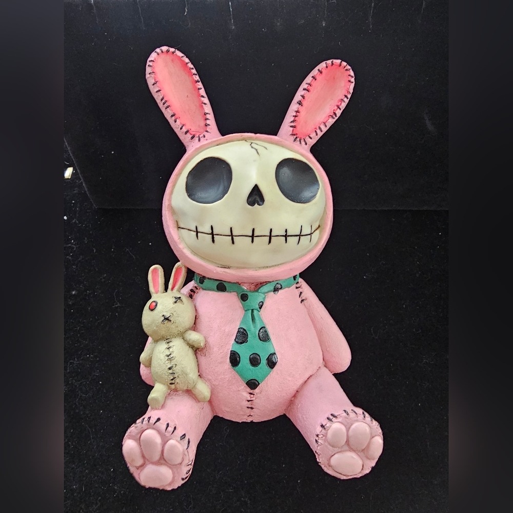 Skull Bunny piggy Bank